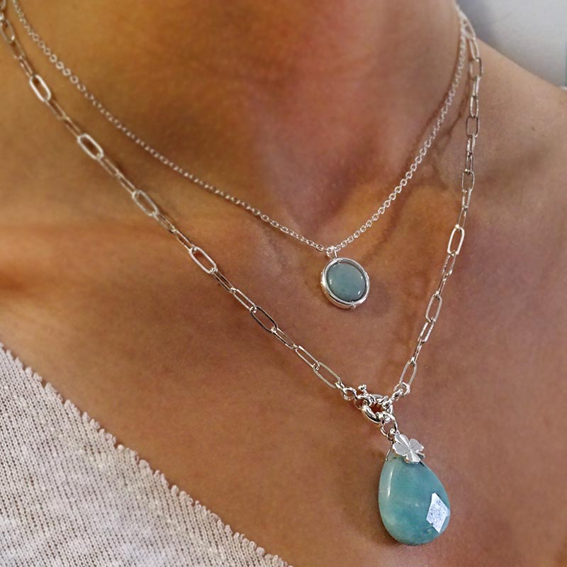 collier amazonite